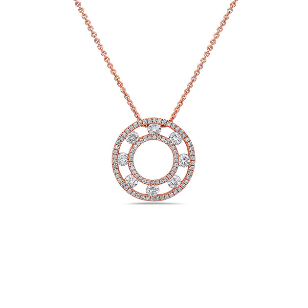 Diamond Air Circle Pendant – Charles Krypell Fine Jewelry